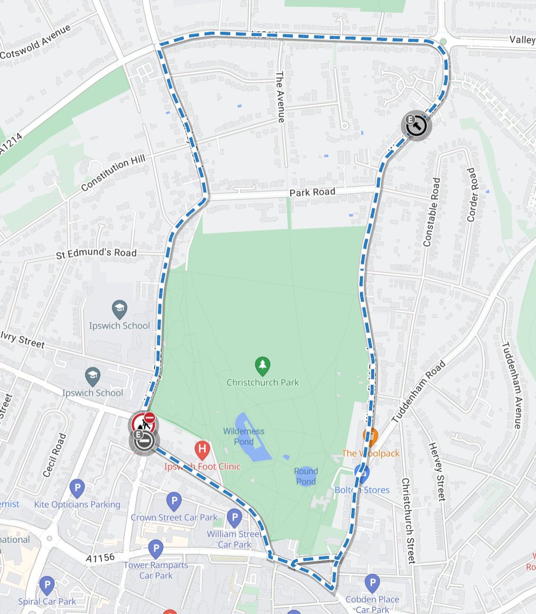 Suff_highways's tweet image. ⚠️ 𝙐𝙥𝙘𝙤𝙢𝙞𝙣𝙜 𝙬𝙤𝙧𝙠𝙨: Fonnereau Rd, #Ipswich will be closed 10am-2pm Fri 24 Apr for road repairs.

The road will only need to be closed for a time during the advertised hours. Access will be maintained for residents and businesses throughout.