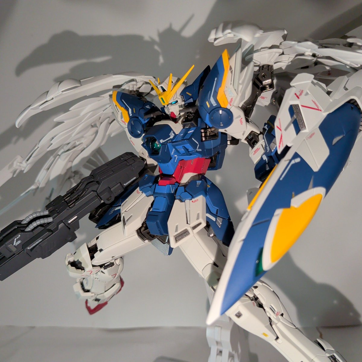 justis10's tweet image. これが人気投票2位になったウイングガンダムゼロEW‼️
#ガンダムW