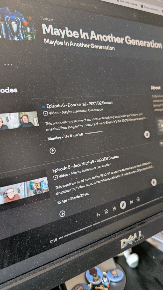 Today's listening <a href="/MaybePod/">Maybe In Another Generation</a>