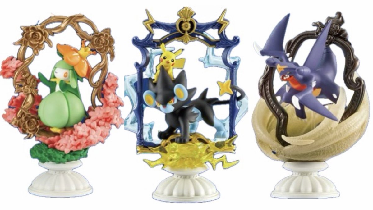 pokerapidinfo's tweet photo. 【情報】

✅ポケモン DecorativeFrameCollection2〜枠を超えて、広がる世界〜登場、予約受付中

4月27日発売予定
https://t.co/WJu5Utp0eE

＜内容(全６種)＞
・ミュウツー
・ミュウ
・ドレディア
・ピカチュウ&amp;レントラー
・チルタリス
・ガブリアス

#ad https://t.co/GaELtDpRc9