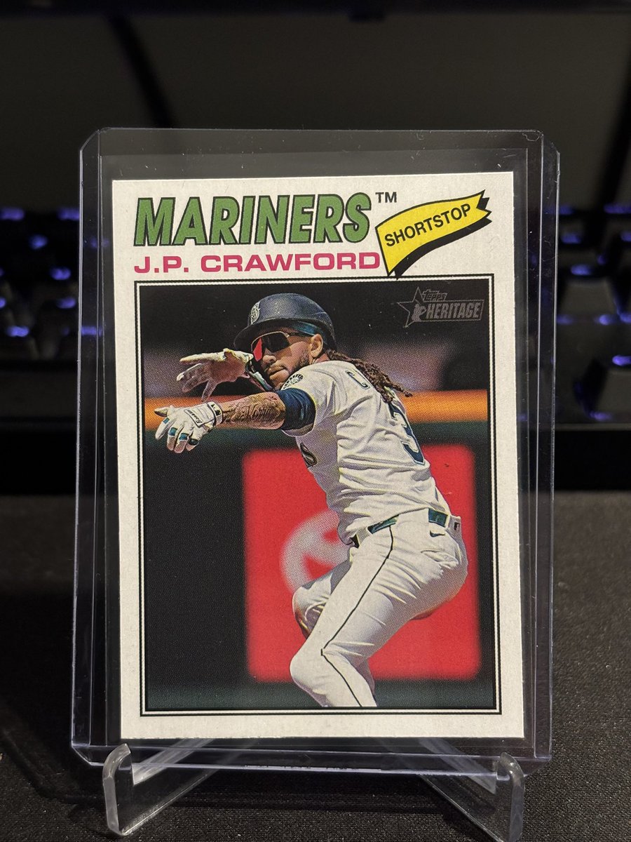 Lotski_Cards's tweet image. Check out 2026 Topps Heritage J.P. Crawford Short Print SP #289 Seattle Mariners ebay.us/m/Jh6dd2 #eBay via @eBay #topps #sportscards #thehobby #baseball #MLB