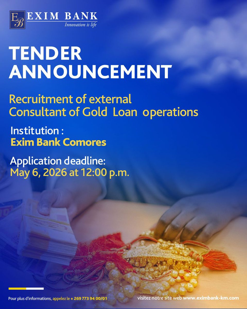 EXIM BANK Comores tweet media