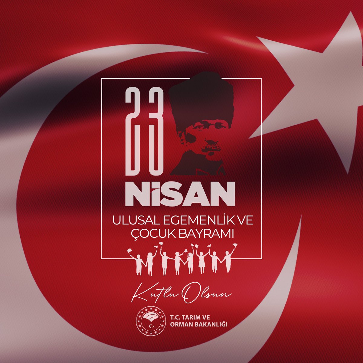 #23Nisan Ulusal Egemenlik ve Çocuk Bayramımız kutlu olsun. 🇹🇷

İstikbalimizin teminatı olan çocuklarımızın bayramını kutluyor; onlara daha yeşil, daha güçlü bir Türkiye bırakmak için azimle çalışıyoruz. 

Milli irademizin tecelligahı Türkiye Büyük Millet Meclisi’nin açılışının