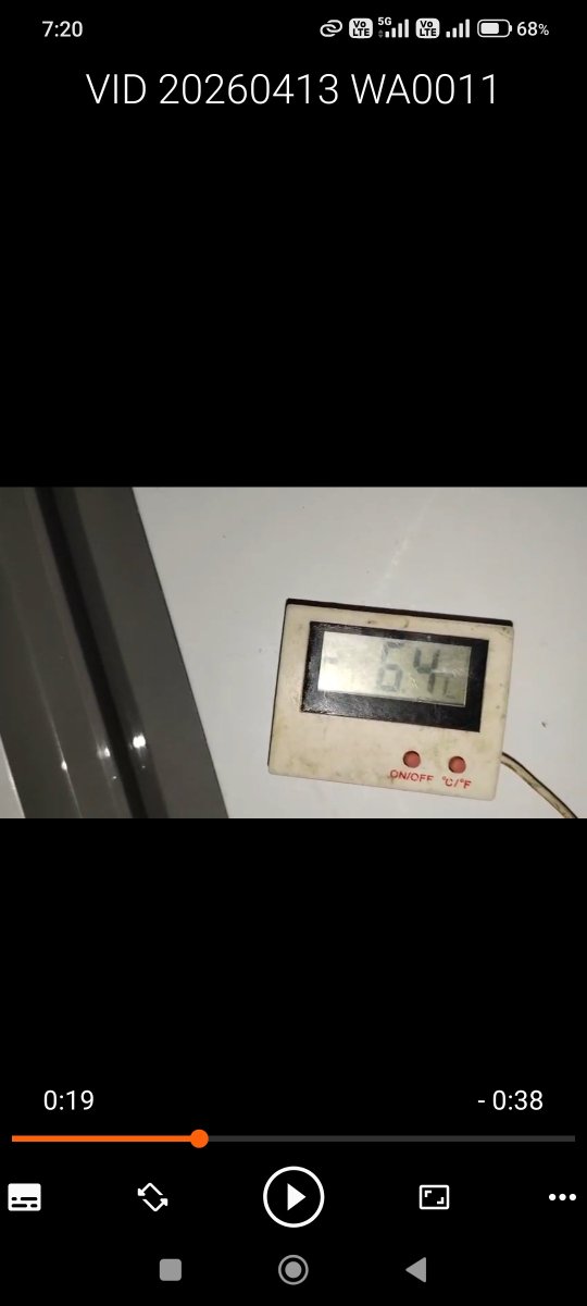 DigitalSewaKen1's tweet photo. @MyLloydIndia @MyLloydCare360
I purchased a Lloyd Deep Freezer on 8/4/2026, but it is NOT working properly. It is not reaching -18°C (only around -6°C), and due to this defect, ALL my ice cream stock got spoiled causing financial loss. No proper resolution yet. id 18042650374645 https://t.co/oQgRgzWcAI
