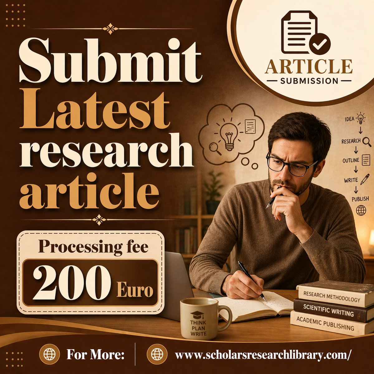 Scholars Research Library publisher tweet media