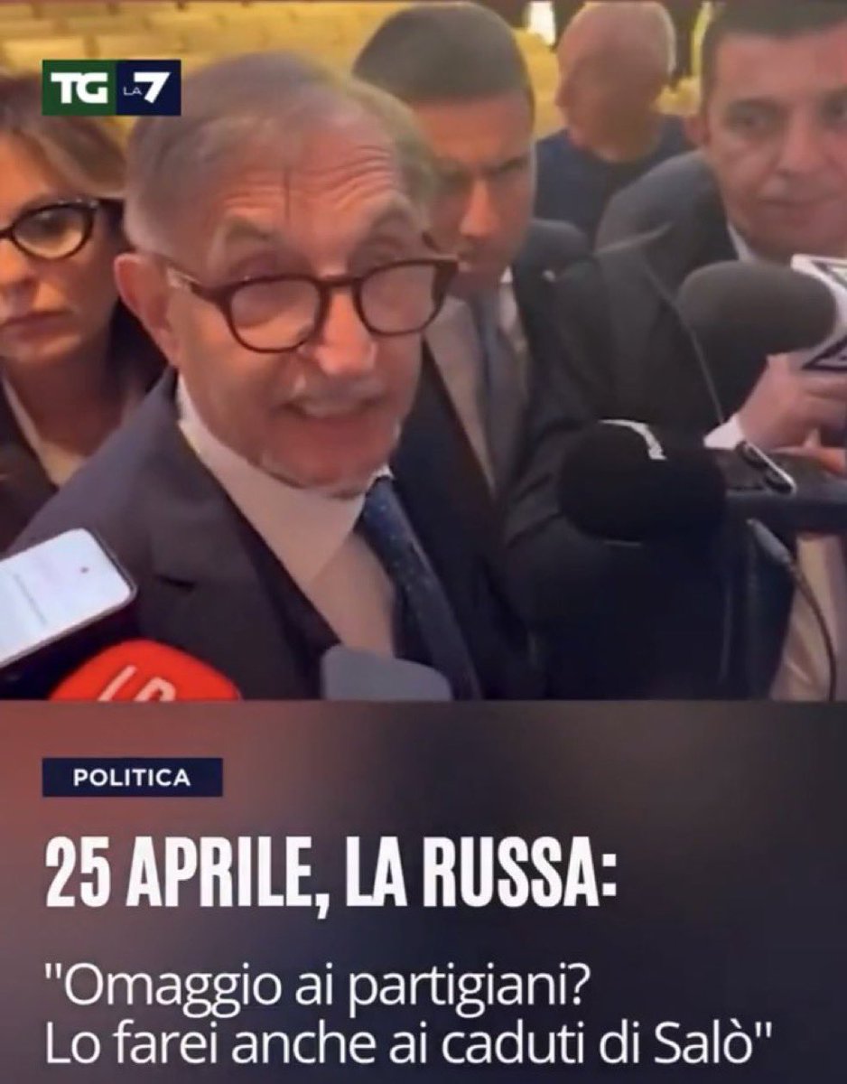 Delatori, torturatori, servi dei nazisti dietro ai quali si son sempre nascosti e che infatti li trattavano come lacchè. Perché non dovrebbe omaggiarli?