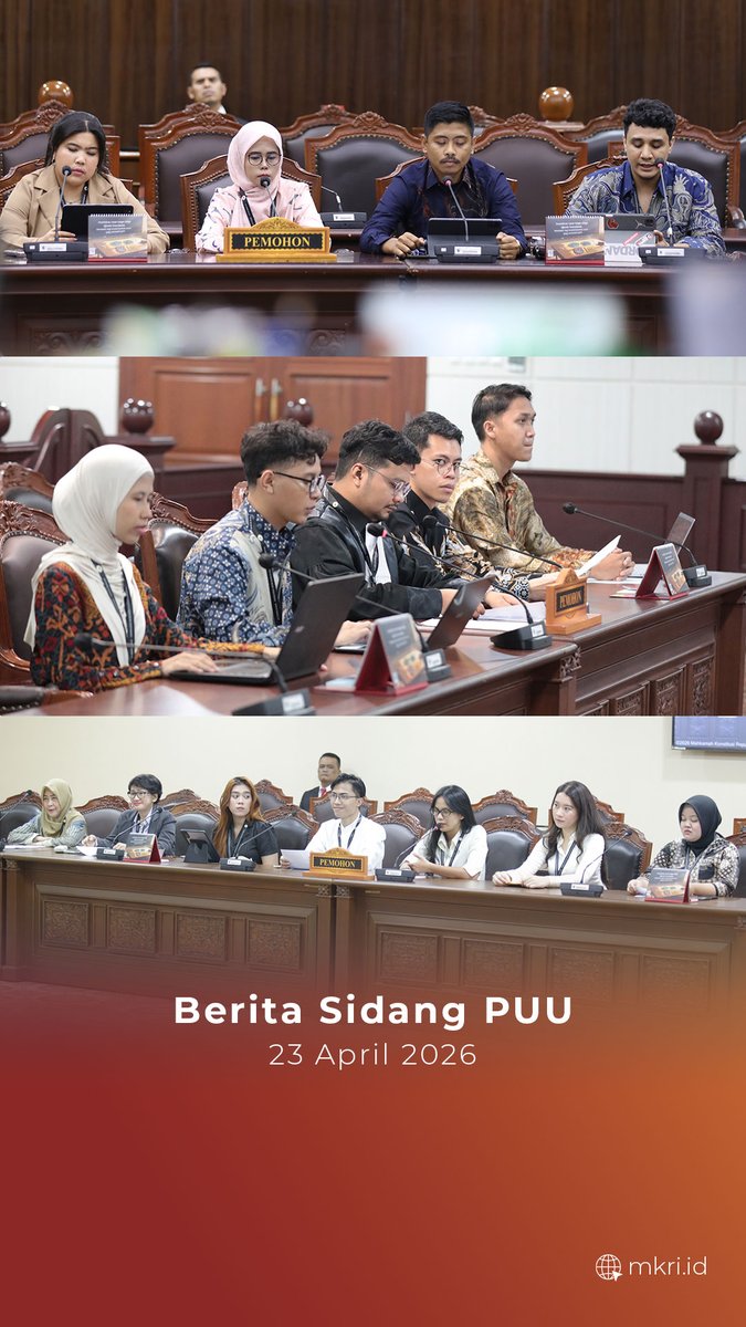 Mahkamah Konstitusi tweet media