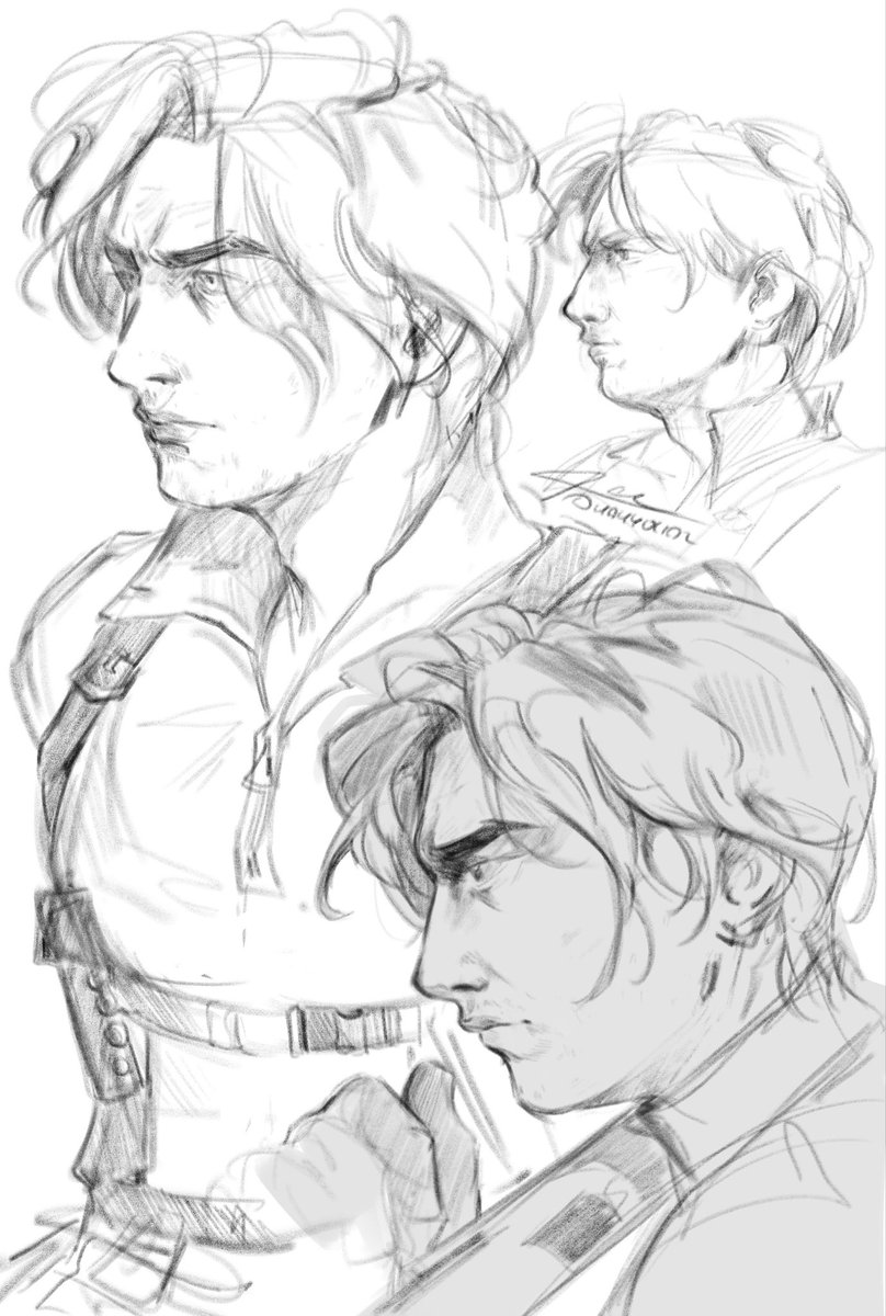 An attempt at RE9 leon