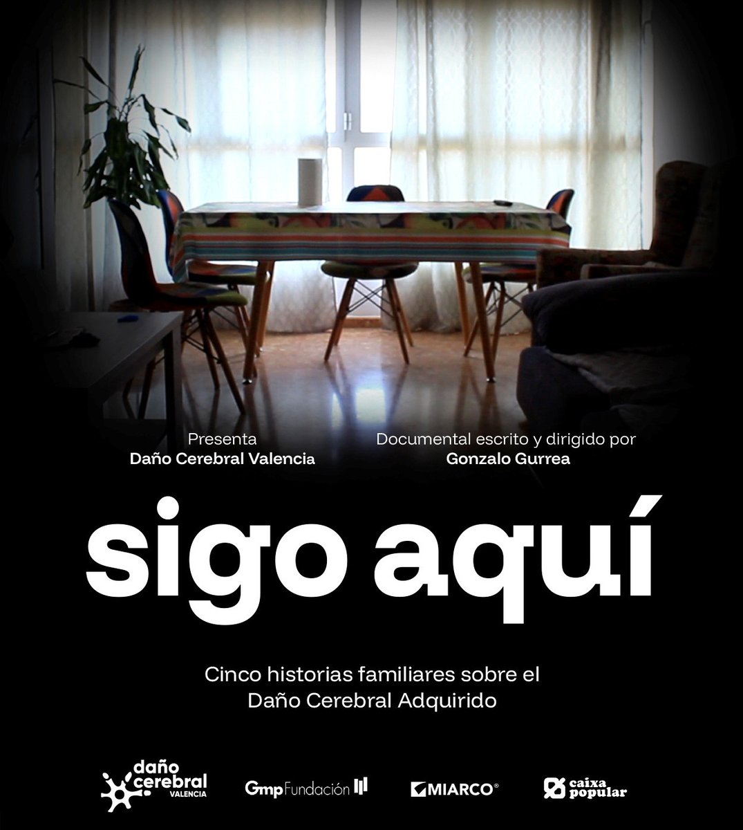 FundacionGmp's tweet photo. 🎞️Ayer, desde Fundación Gmp y Daño Cerebral Valencia, celebramos en Madrid el estreno de SIGO AQUÍ.
Un documental de Gonzalo Gurrea que visibiliza la realidad del daño cerebral adquirido. La jornada finalizó con un coloquio en un espacio de reflexión compartida sobre el #DCA. https://t.co/NFV6k0jk2M