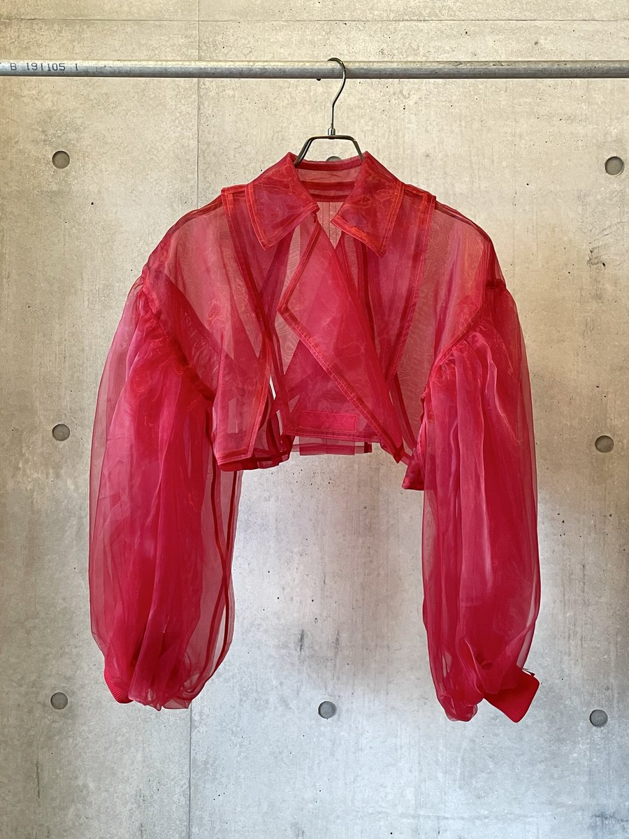 SHIROMA's tweet photo. The red capsule from our #SHIROMA 26 S/S collection https://t.co/Fa8RM7cIQX