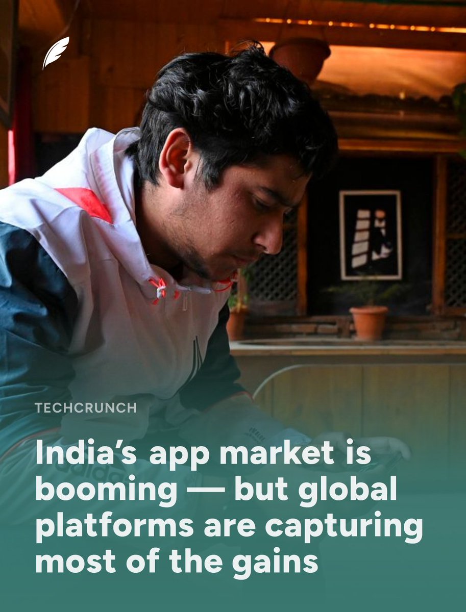OthurHQ's tweet image. Non-gaming apps, led by streaming and AI, are driving growth, even as India's spending per user lags global peers.

#Techcrunch #breakingnews #news #othur

techcrunch.com/2026/04/22/ind…