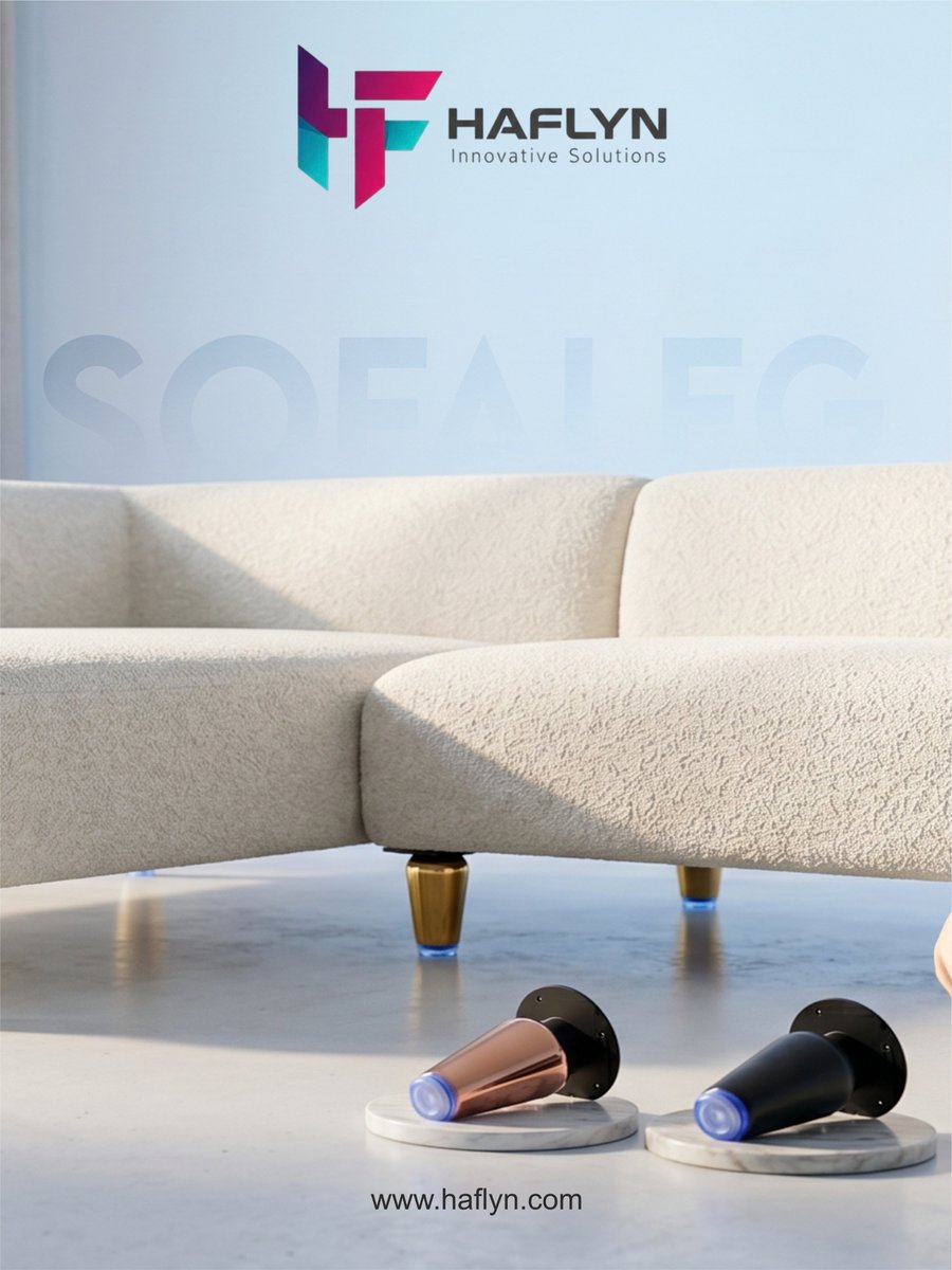 HaflynHardware's tweet image. Upgrade your furniture with premium Sofa Legs 🛋️

✔ Strong Support
✔ Modern Look
✔ Long Lasting

From Haflyn
📞 +91 97113 59686
📲 wa.me/919711359686

#Haflyn #FurnitureDesign #SofaLeg #HardwareIndia