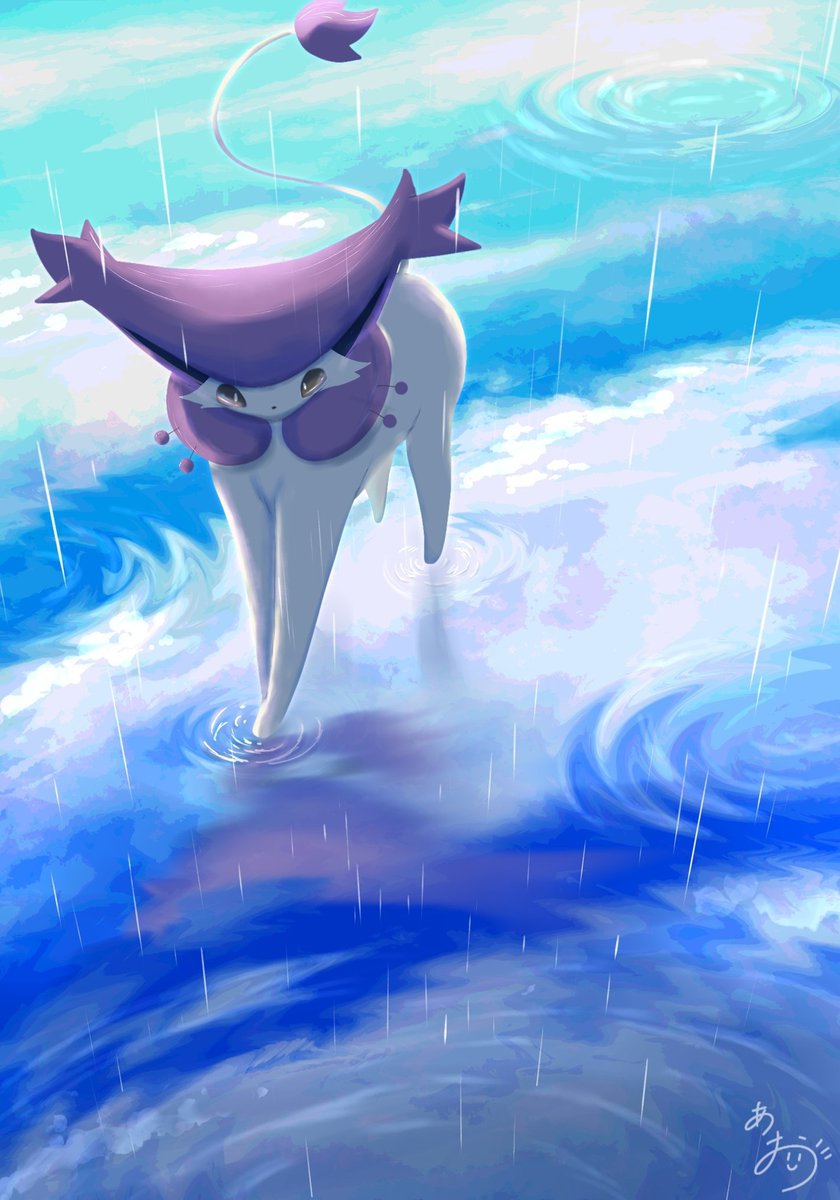 晴れ間に落ちる