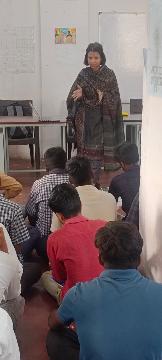 IMSE_MU's tweet image. Academic Engagement | IMSE

Dr. Deepika Bansal (IMSE, Mahindra University) visited MJP BC Welfare Residential Degree College, Kandukur (Apr 18, 2026), for an outreach session on the meaning and pathways of education.

#IMSE #MahindraUniversity #StudentEngagement
