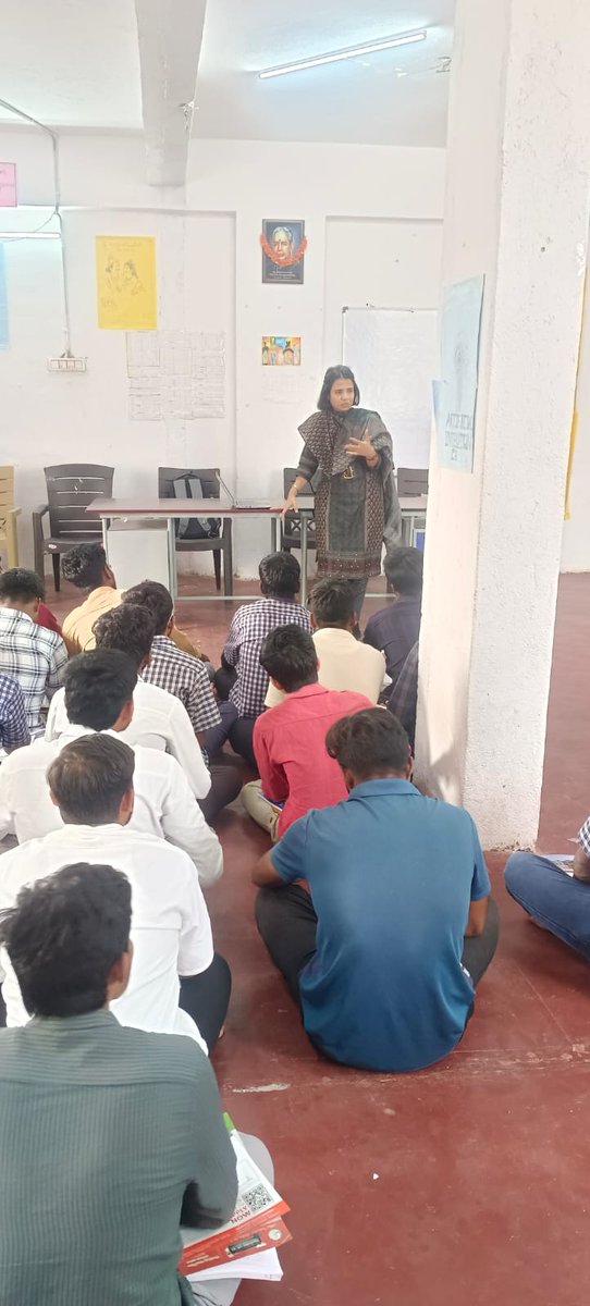 IMSE_MU's tweet image. Academic Engagement | IMSE

Dr. Deepika Bansal (IMSE, Mahindra University) visited MJP BC Welfare Residential Degree College, Kandukur (Apr 18, 2026), for an outreach session on the meaning and pathways of education.

#IMSE #MahindraUniversity #StudentEngagement