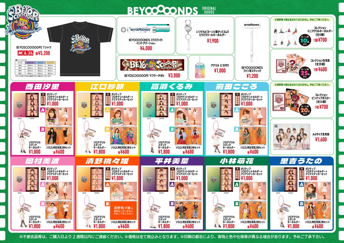 BEYOOOOONDS CONCERT TOUR 2026 SPRING [BEYOSCOOOOOPE] 4/25(土)J:COM