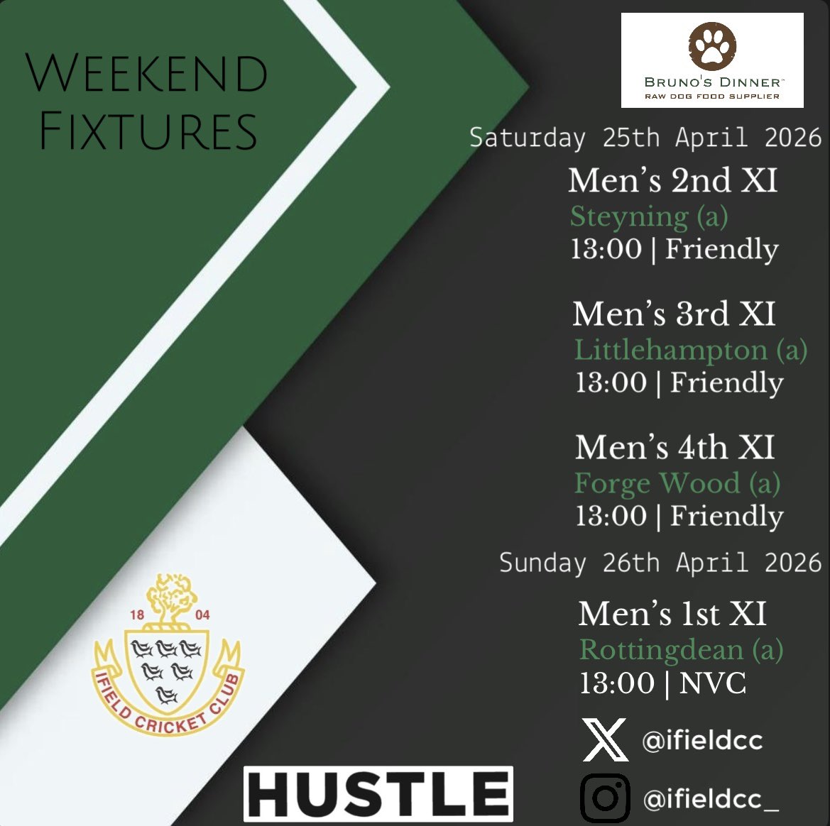 Ifield Cricket Club tweet media