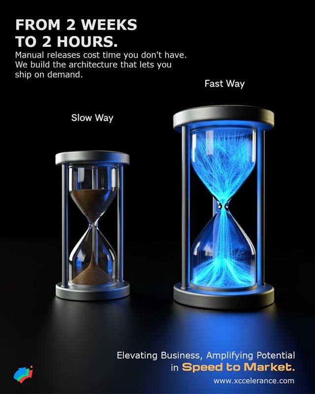 xccelerance's tweet image. Don’t let slow processes hold you back.
Make your releases faster and more reliable.
Work smarter with the right setup.

#Automation #Speed #Business #Tech #Workflow #Productivity #Innovation