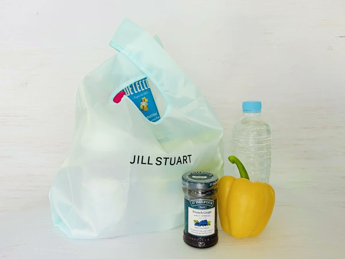 ゼクシィ 6月号の付録🫧 JILLSTUARTのエコバッグとポーチ🌿 エコバッグ