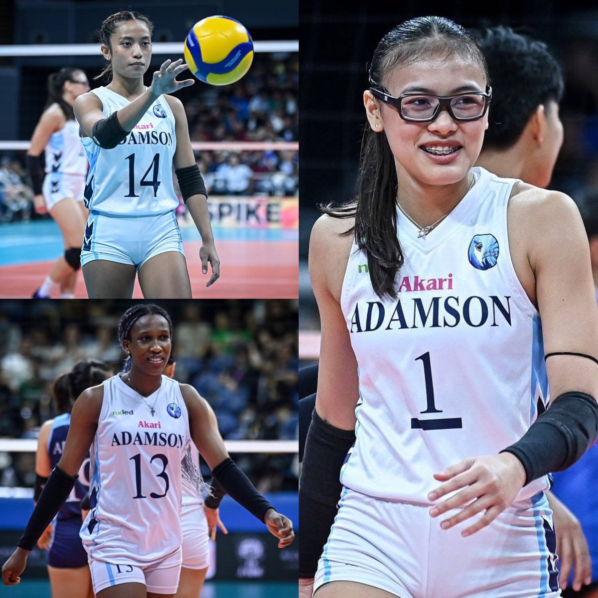 FROM JUNIORS TO SENIORS 🚨

Shaina Nitura continues to make history for the San Marcelino squad as she officially bags the MVP award—the first Adamsonian to earn an MVP title in either the men’s or women’s division. Shaina also takes home the 1st Best Outside Hitter award.

Fhei