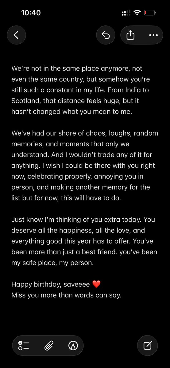 Harini____'s tweet photo. Happy birthday, saveeee ❤️ @SherlinSavita 
Miss you more than words can say. https://t.co/RjC21E2jXR