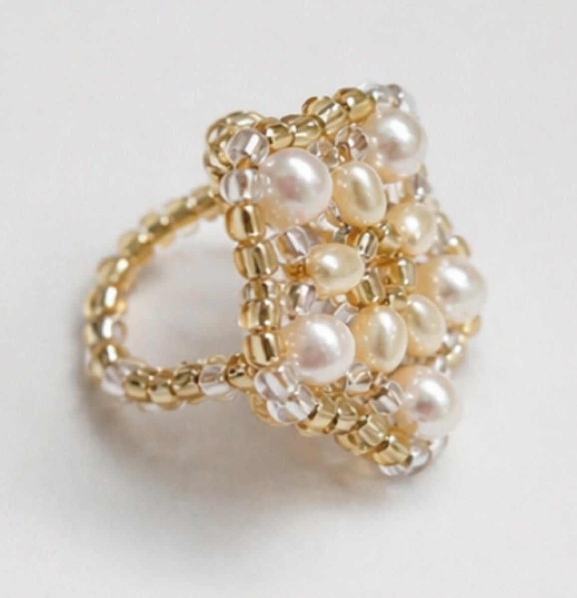 LOTTIE754967815's tweet image. 久々にテグスで指輪を作りました💍 #ハンドメイド #ビーズ
 #accessories #HANDMADE