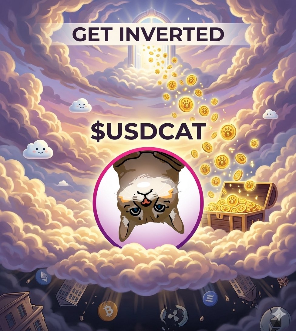 Upsidedowncat96's tweet photo. They told him to stand on his feet. He chose to stand on the sky. ☁️
$USDCAT survived the hardships of gravity so you don't have to. The rewards are coming. Get inverted or get left behind. 🙃

#upsidedowncat https://t.co/2J6of5AHsS