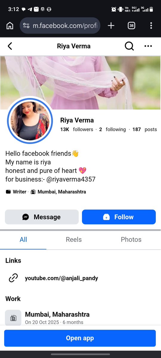 Ravishanka84562's tweet image. @riyaverma4357 द्वारा लगातार हिंदू देवी-देवताओं का अपमान किया जा रहा है। यह अस्वीकार्य है।
कृपया तुरंत संज्ञान लेकर उचित कार्रवाई की जाए।
@CyberDost @IndiaPolice @MIB_India
#StopHate #RespectAllReligions