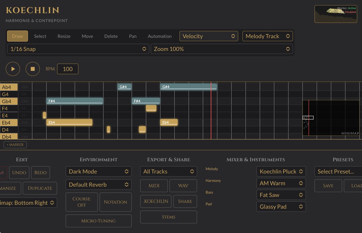 RaymondDukes706's tweet image. Koechlin: Harmonie &amp;amp; Countrepoint Engine
websim.com/@RaymondDukes7…
#MusicApp #WebApp #MobileApp #DAW
