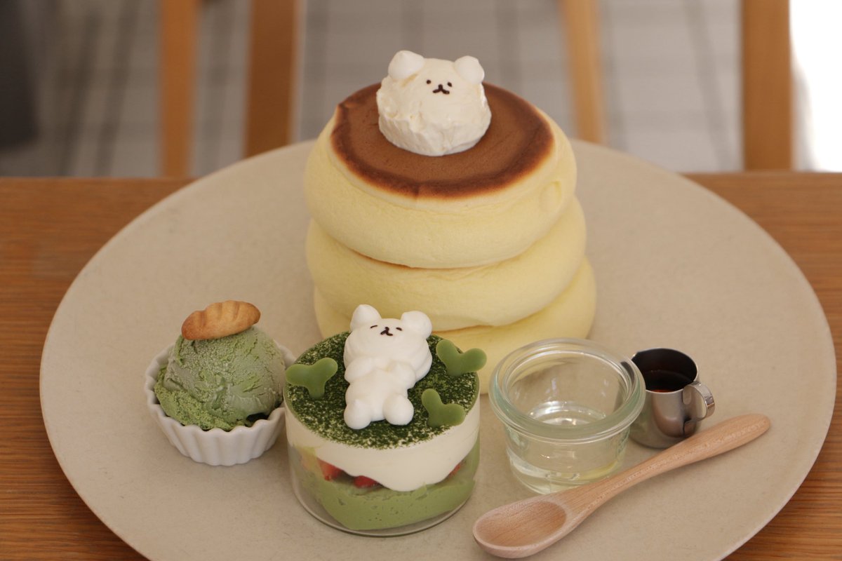 ほわん【pancake cafe】 tweet media