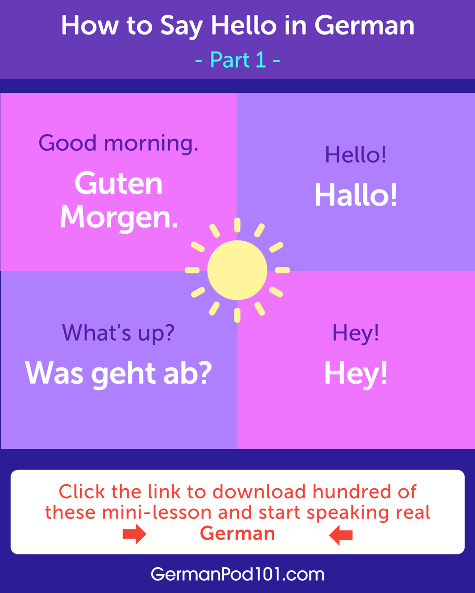 GermanPod101's tweet photo. What's your favorite line to start a small talk in German? Comment below! 😎💬 Start mastering real-life conversations today! P.S. Learn German for FREE ⬇️
🔗 https://t.co/aRbYTnPPYR
#LanguageChallenge #DailyGerman #StudyGerman https://t.co/dJzcRQWNhG