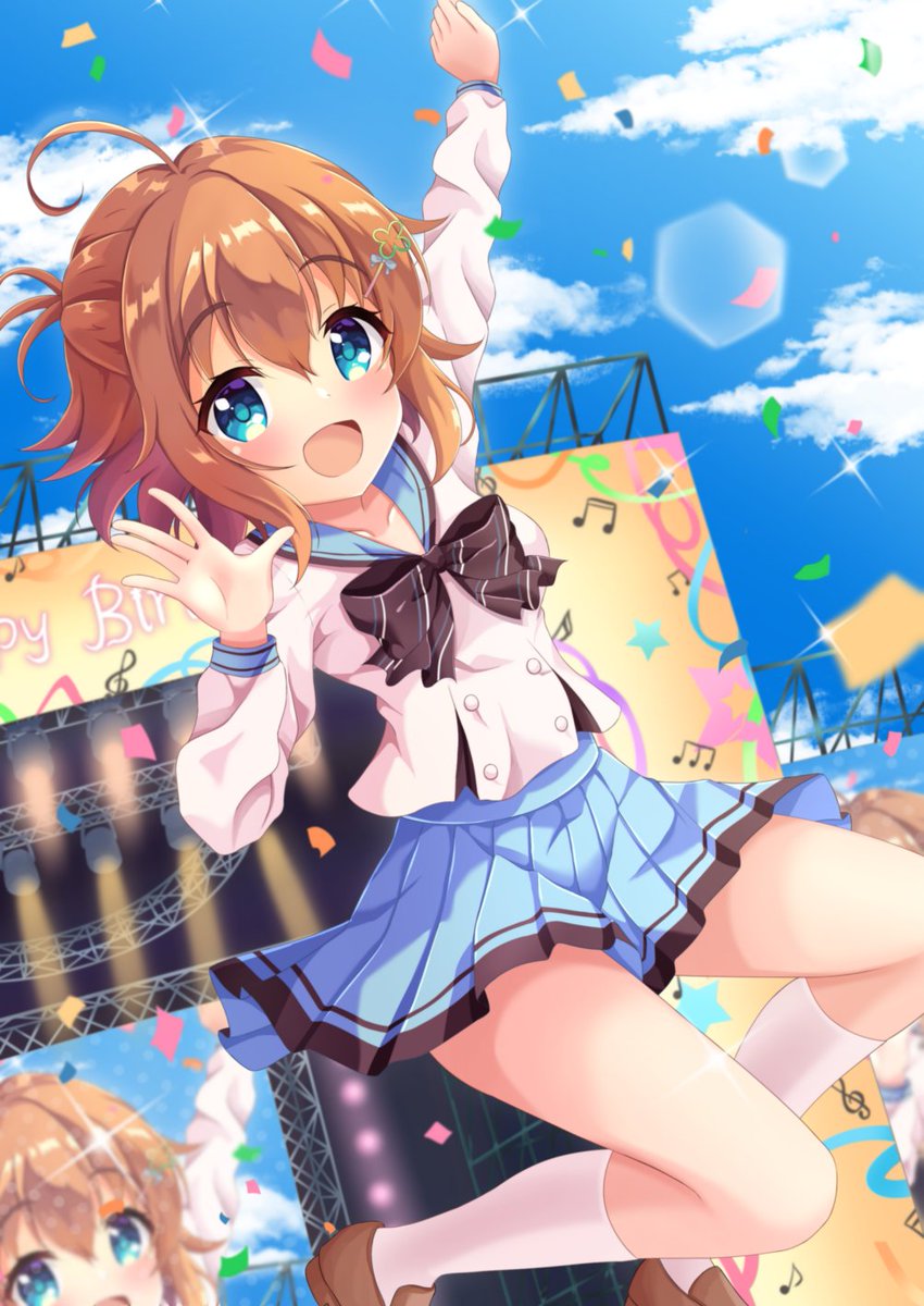 知り合いのリクエストで、まーちゃんの誕生日イラストだ～
めでたい～
#式宮舞菜生誕祭2026