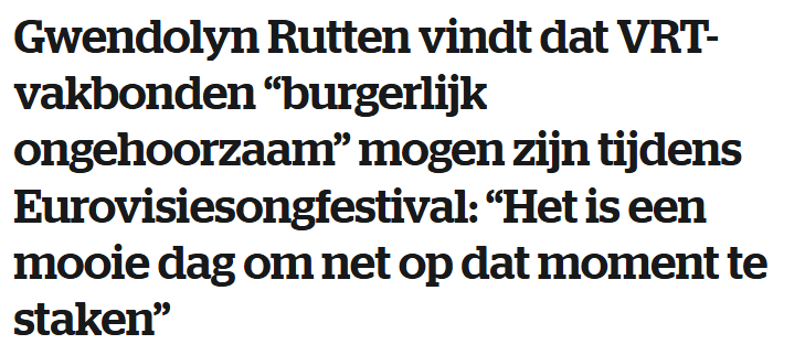 Er wordt hier op X al even gegrapt dat <a href="/RuttenGwendolyn/">Gwendolyn Rutten 🕊️</a> beter zou overstappen naar Groen. Kwestie van thuis te komen in een partij die haar groenlinkse passie en recepten deelt. Hoewel grappig, bleek dat een vergissing. De partij waar ze werkelijk thuis hoort is de PVDA.