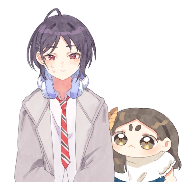 (…見られてる)