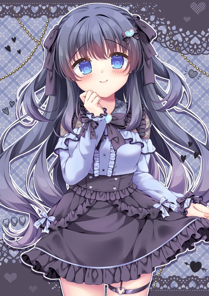 地雷系えらびちゃん🩵
 #絵らび 