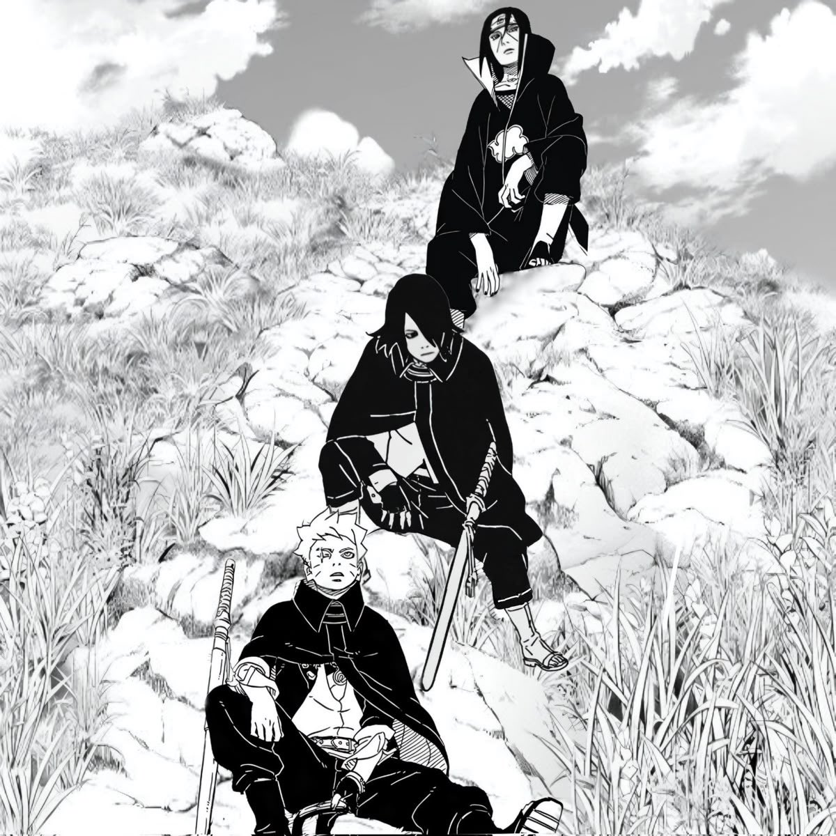 Yely_92I's tweet photo. ITACHI                   SASUKE                   BORUTO https://t.co/AXaoI5FNsE