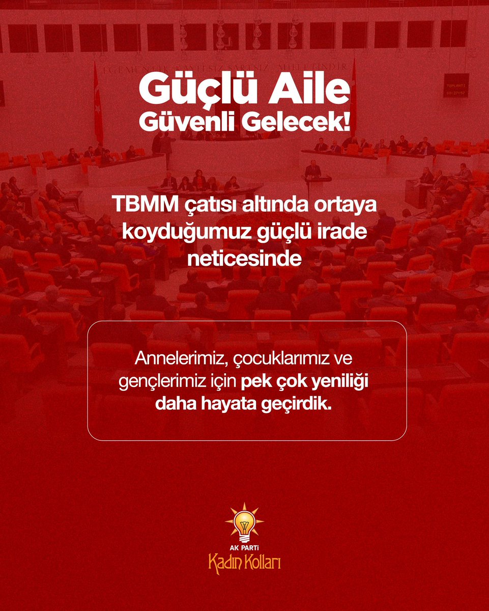 AK Parti Kadın Kolları tweet media