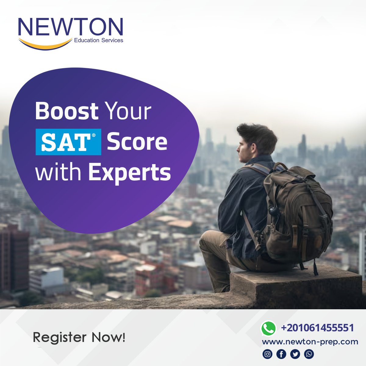 NewtonTestPrep's tweet photo. 🎯 At Newton Education Services, we don’t just prepare you for a test—we prepare you for your future.

With expert instructors, personalized guidance, and real exam simulations, you’ll walk into the SAT feeling ready not stressed.

🔗 Sign up now https://t.co/vkDOlOIiE0

#SAT https://t.co/zocQKRmJBR