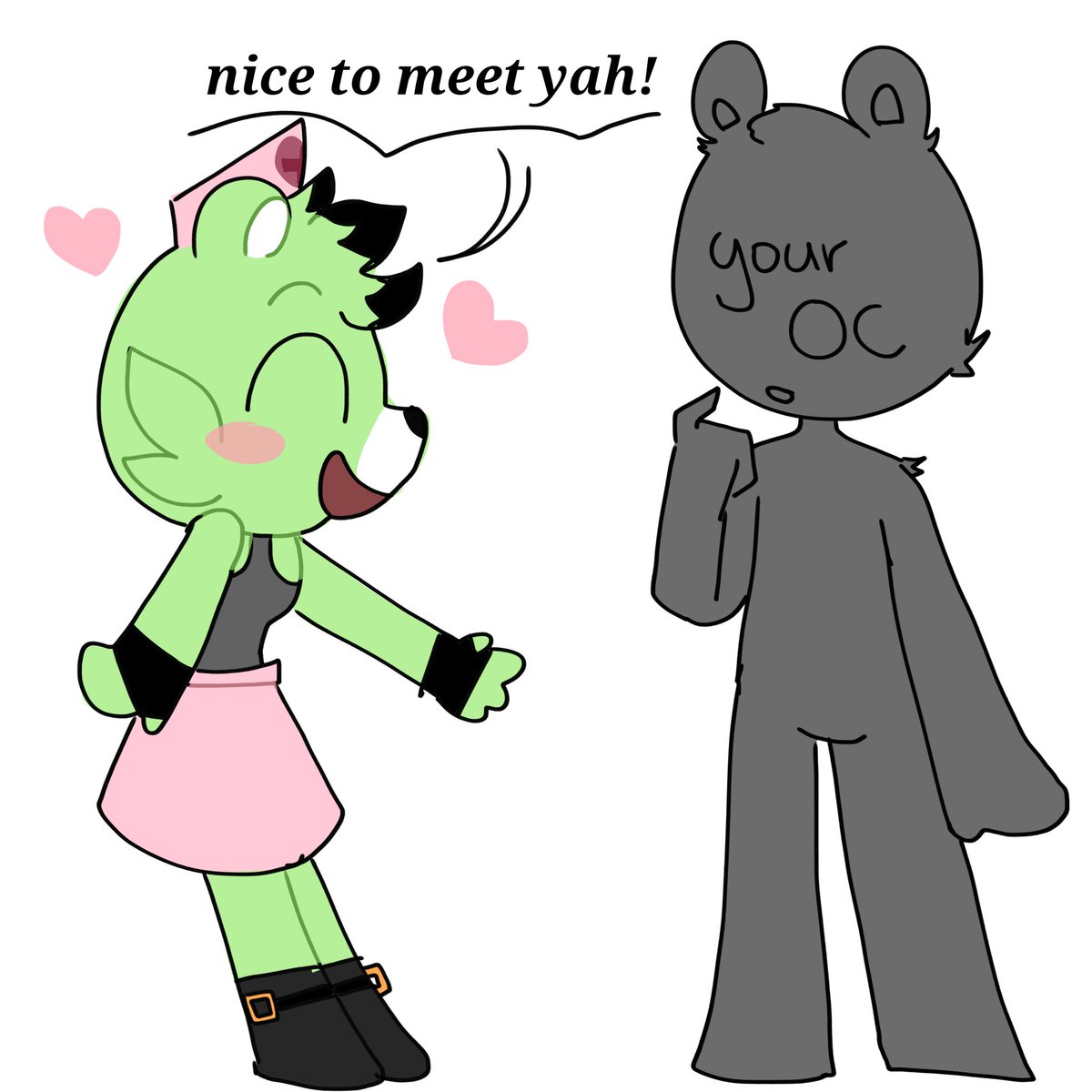 khyralemon's tweet image. Bell wants to shake hands with you🫵 

#UnicornWars #collab