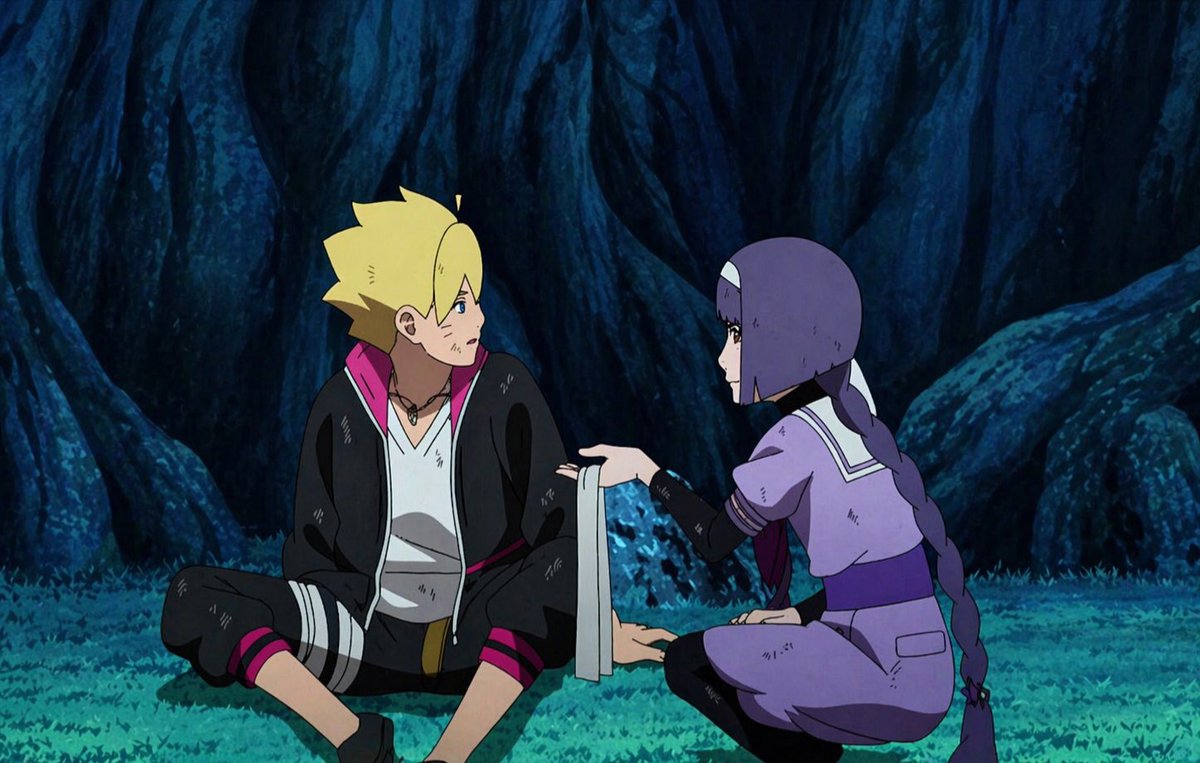 Saat Boruto menyerah menjadi seorang Ninja, Sumire ada di sana untuk memyemangatinua, berada di sampingnya untuk mengembalikan kepercayaan dirinya. Mereka sepadan 🔩🪻
#Borusumi