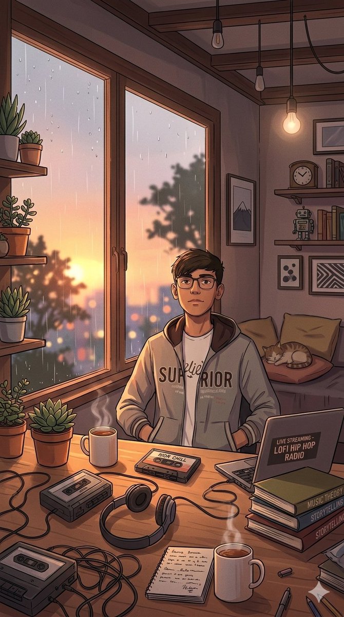 Radhikavlogs's tweet image. Lo-Fi Life: My Daily Routine ☕️✨ "Finding magic in the mundane. ☕️✨ #VlogLife" #lifestylevlog #creativecommunity #lofihiphop #aestheticvlog