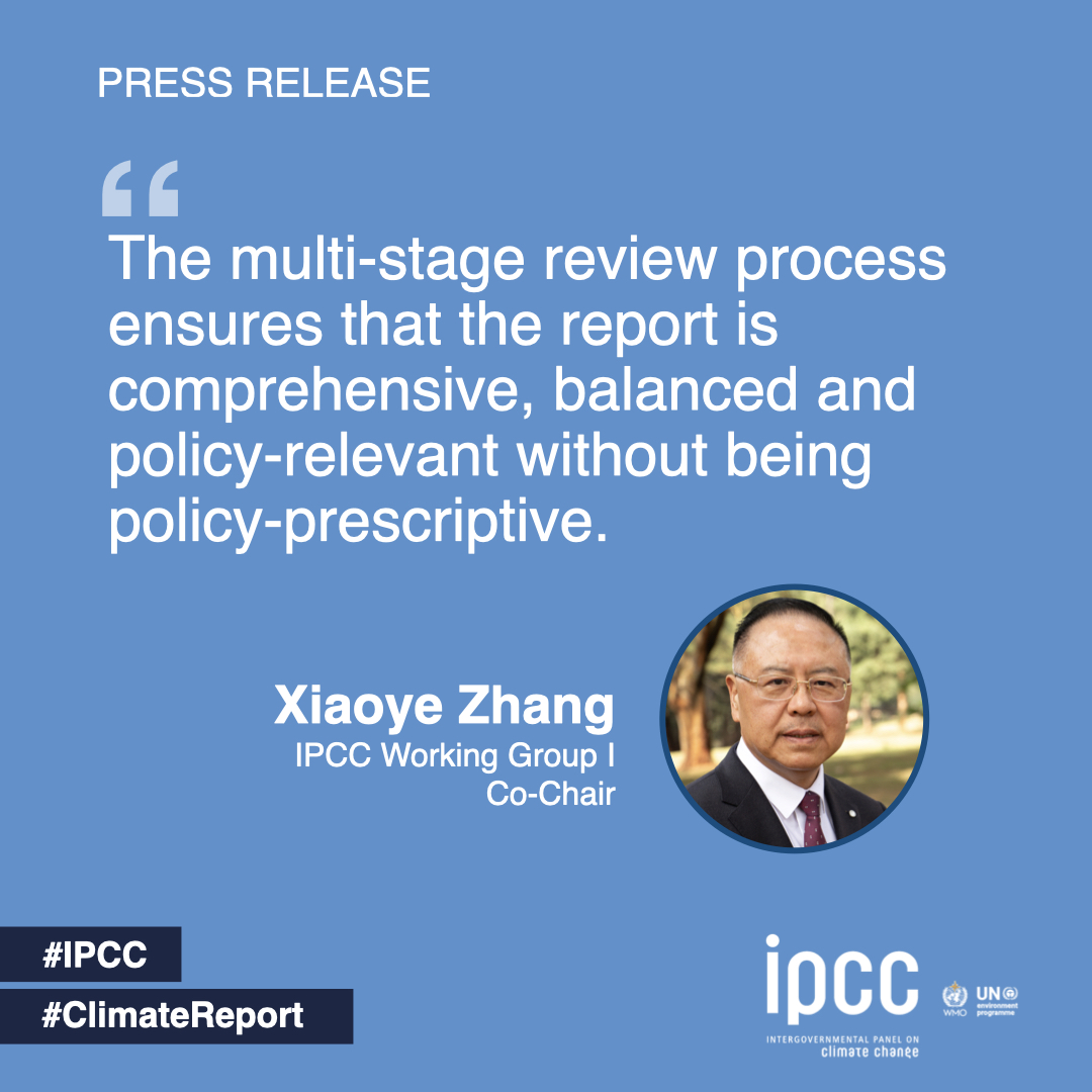 IPCC tweet media