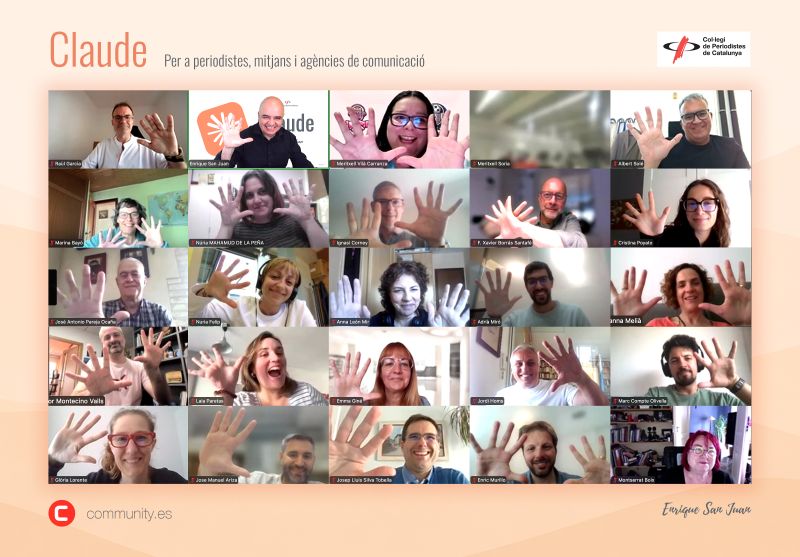 comminternet's tweet photo. ¿Es Claude la #IA más "humana" del momento? 🤔 
Éxito total en la formación para el @periodistes_cat. Analizamos cómo #Claude está revolucionando la generación de contenidos frente a otras IA  

¿Quieres llevar este potencial a tu empresa? 
  
📞 932 386 505  
📧info@community.es https://t.co/GkGU8eCScH