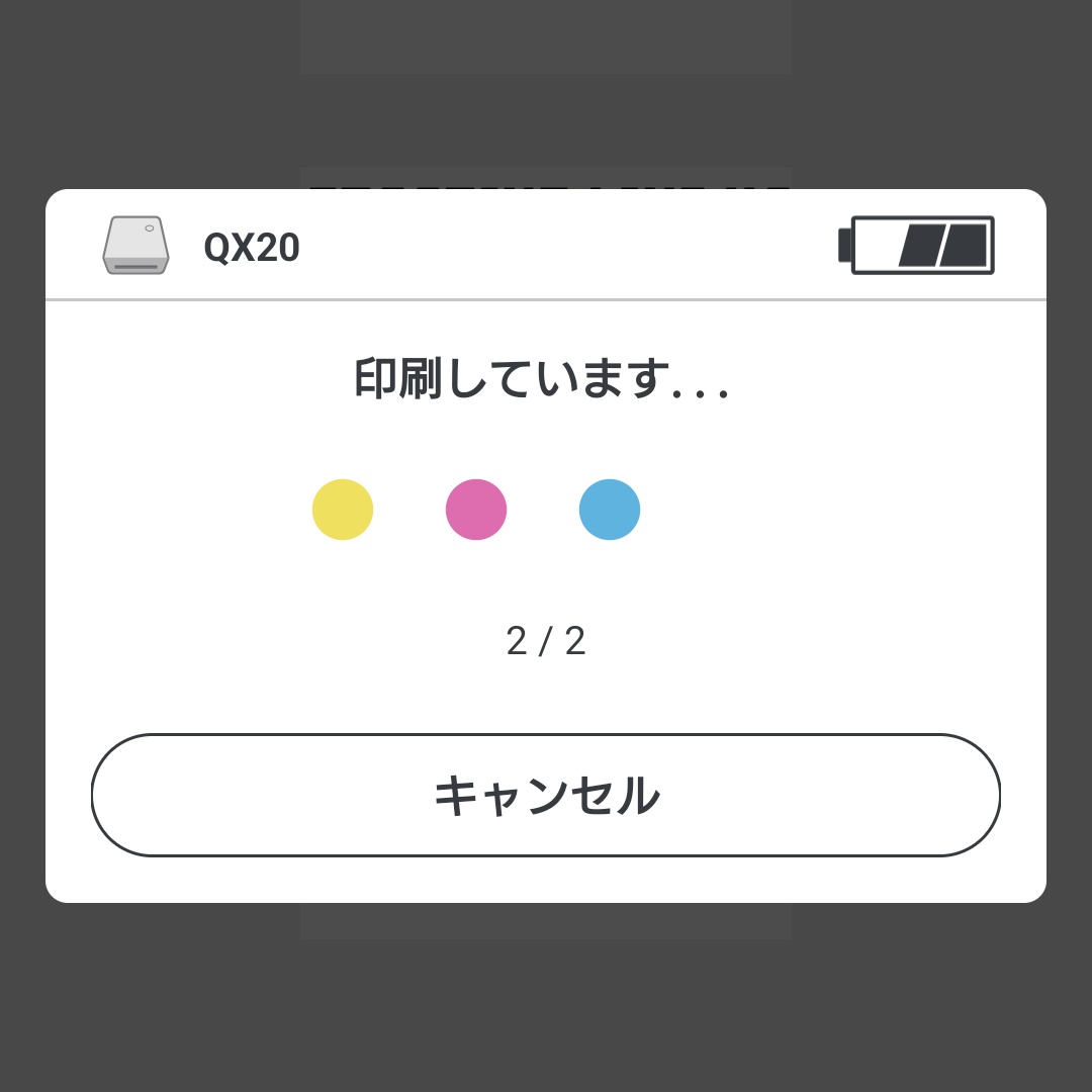 プリンターのインク3色に反応してしまう様になりました😆