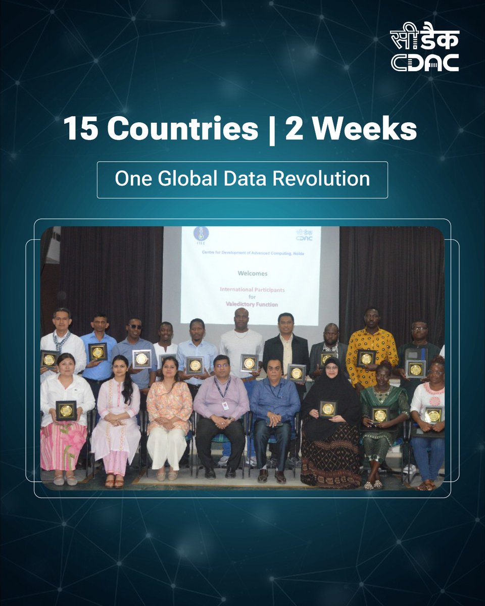 C-DAC India tweet media