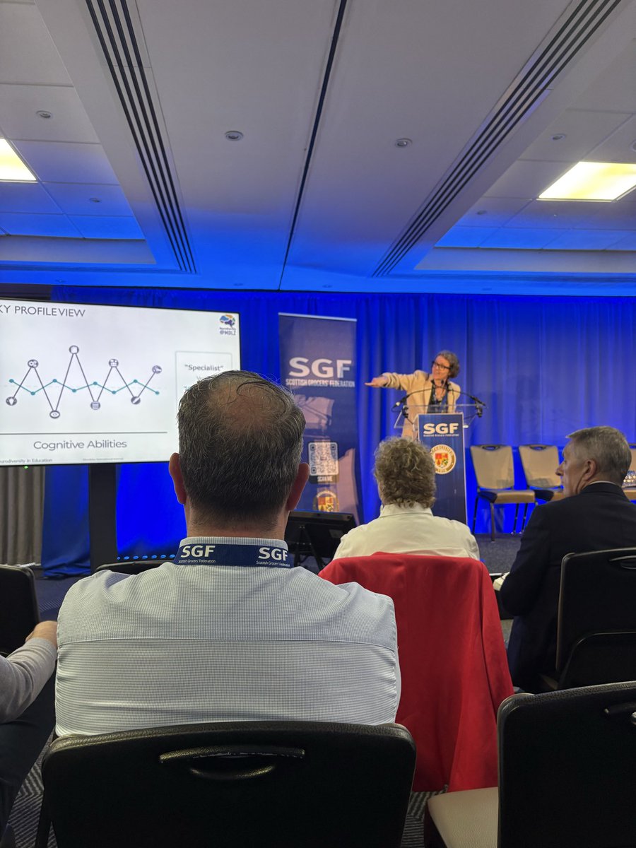 ScotGrocersFed's tweet image. Caroline Buchanan at Mondelez International provides an insightful presentation on the importance of supporting neurodiversity within businesses and discusses the benefits that neurodiverse people can bring to the workplace 🧠💬

#diversityandinclusion #sgf