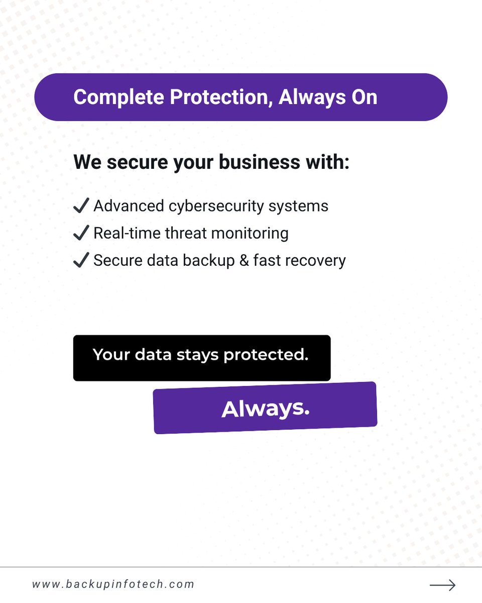 Backup Infotech tweet media