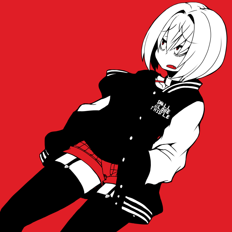 「赤黒。8」|あやめのイラスト