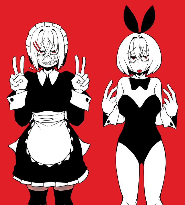 「赤黒。8」|あやめのイラスト