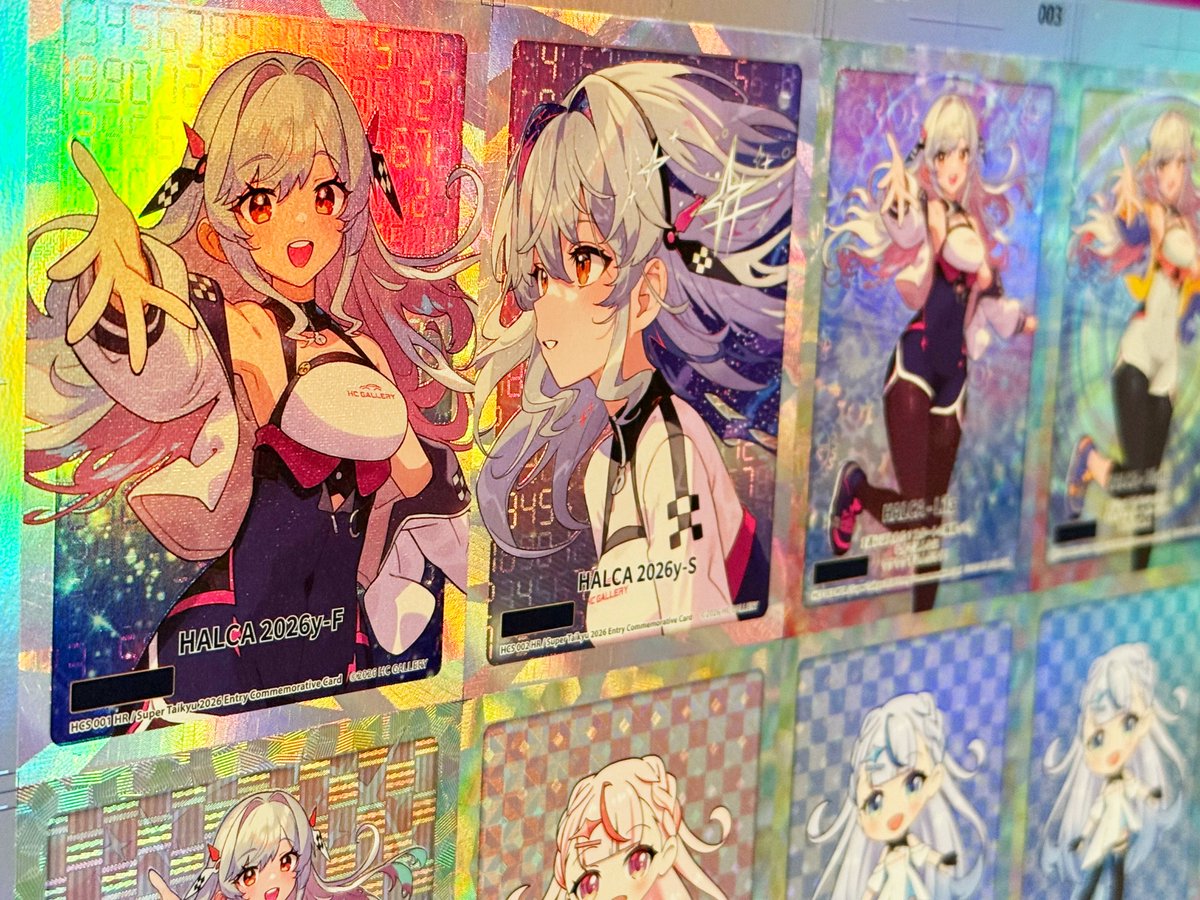 HALCA HC GALLERY トレーディングカード まとめ HALCA HC GALLERY トレーディングカード まとめ 【公式通販】